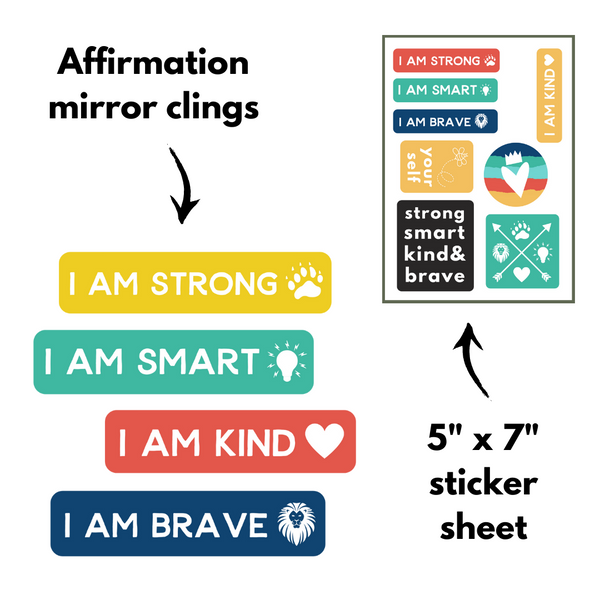 Grow Positive Stickers PNG